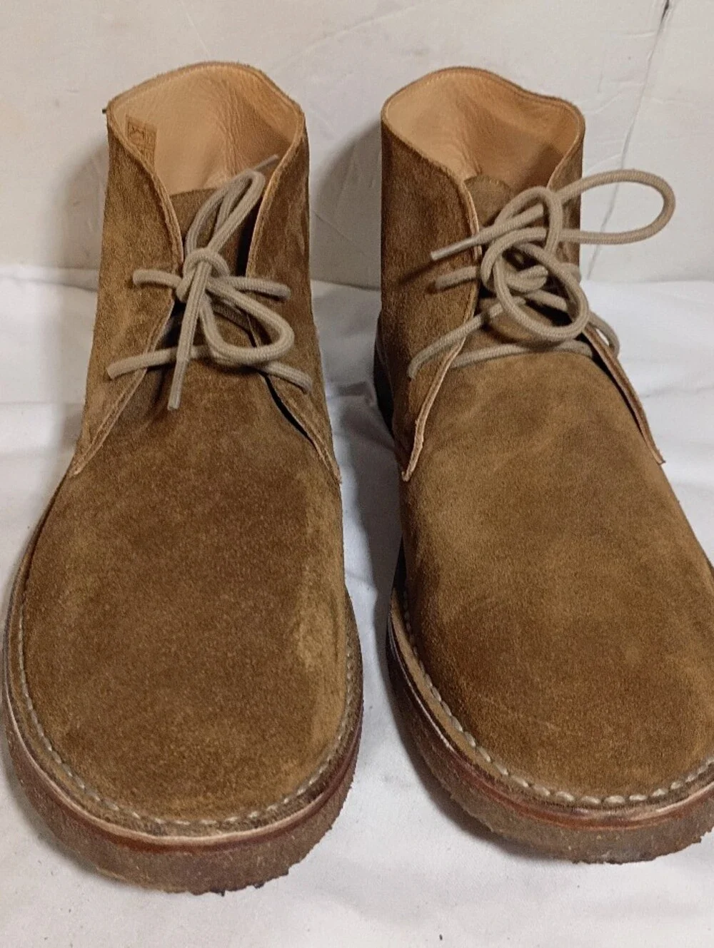 Todd Snyder Nomad Suede Chukka Boots Mens 13 Desert Boot Brown Made In Italy